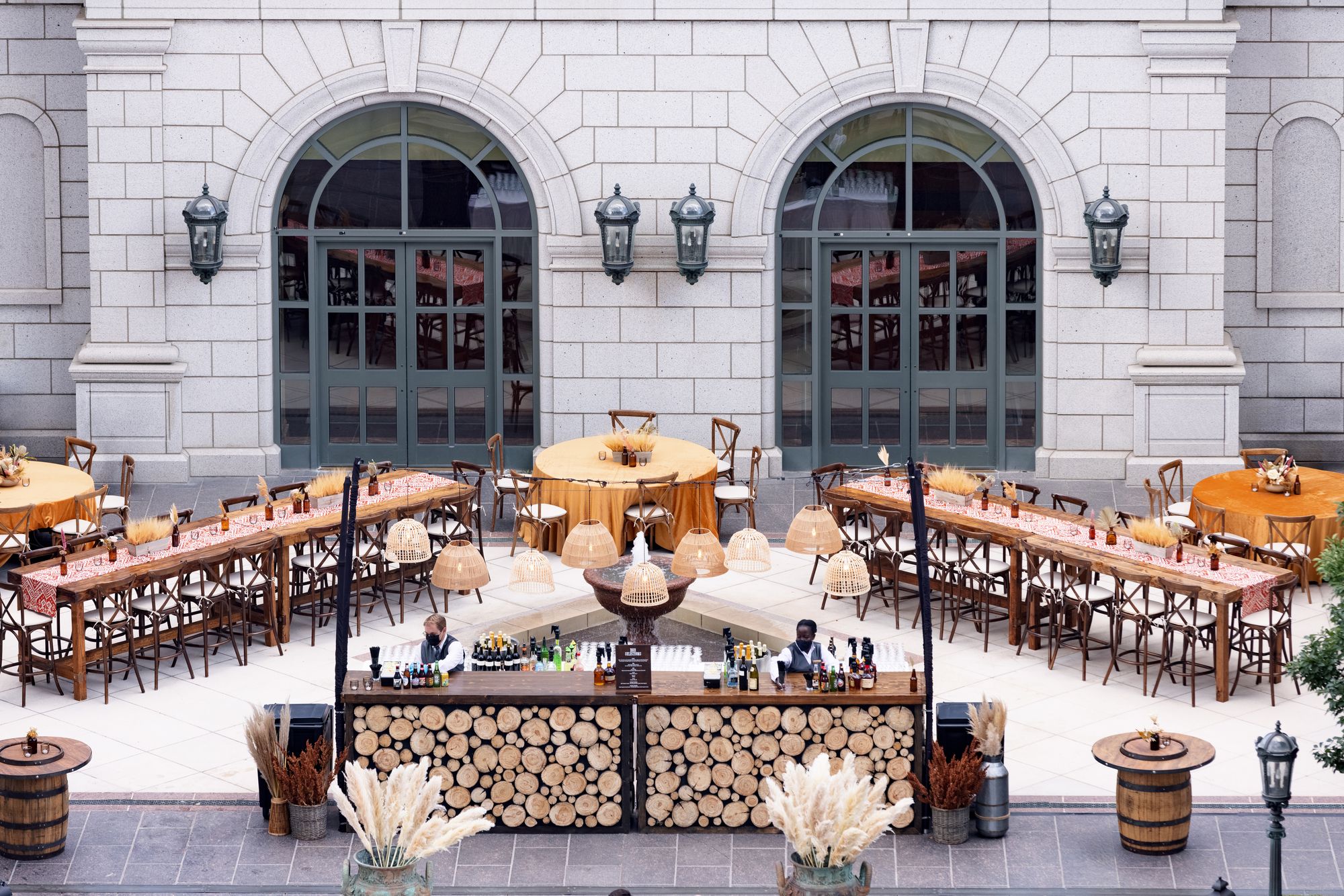 Courtyard Event Space - Kinser