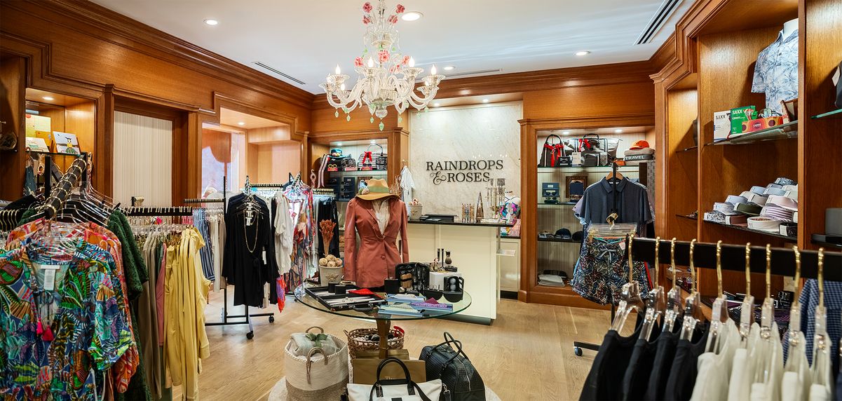 Raindrops & Roses retail space