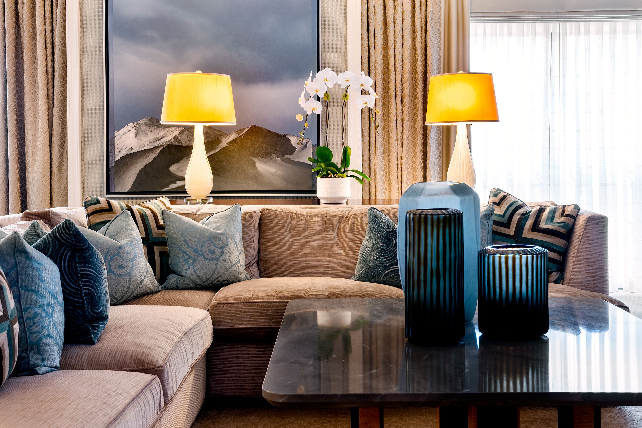 Couch in Presidential Suite