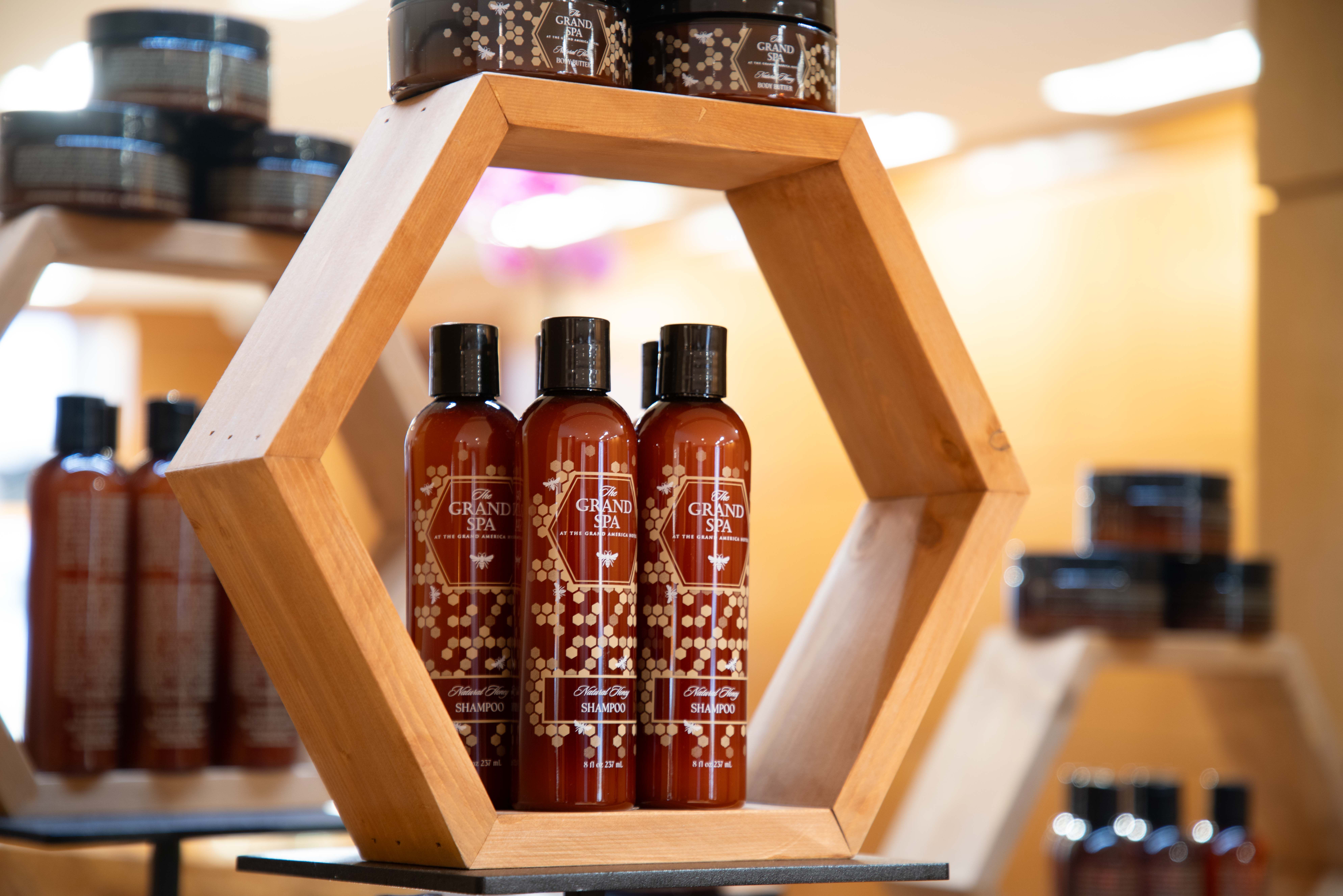 Retail space at The Grand Spa