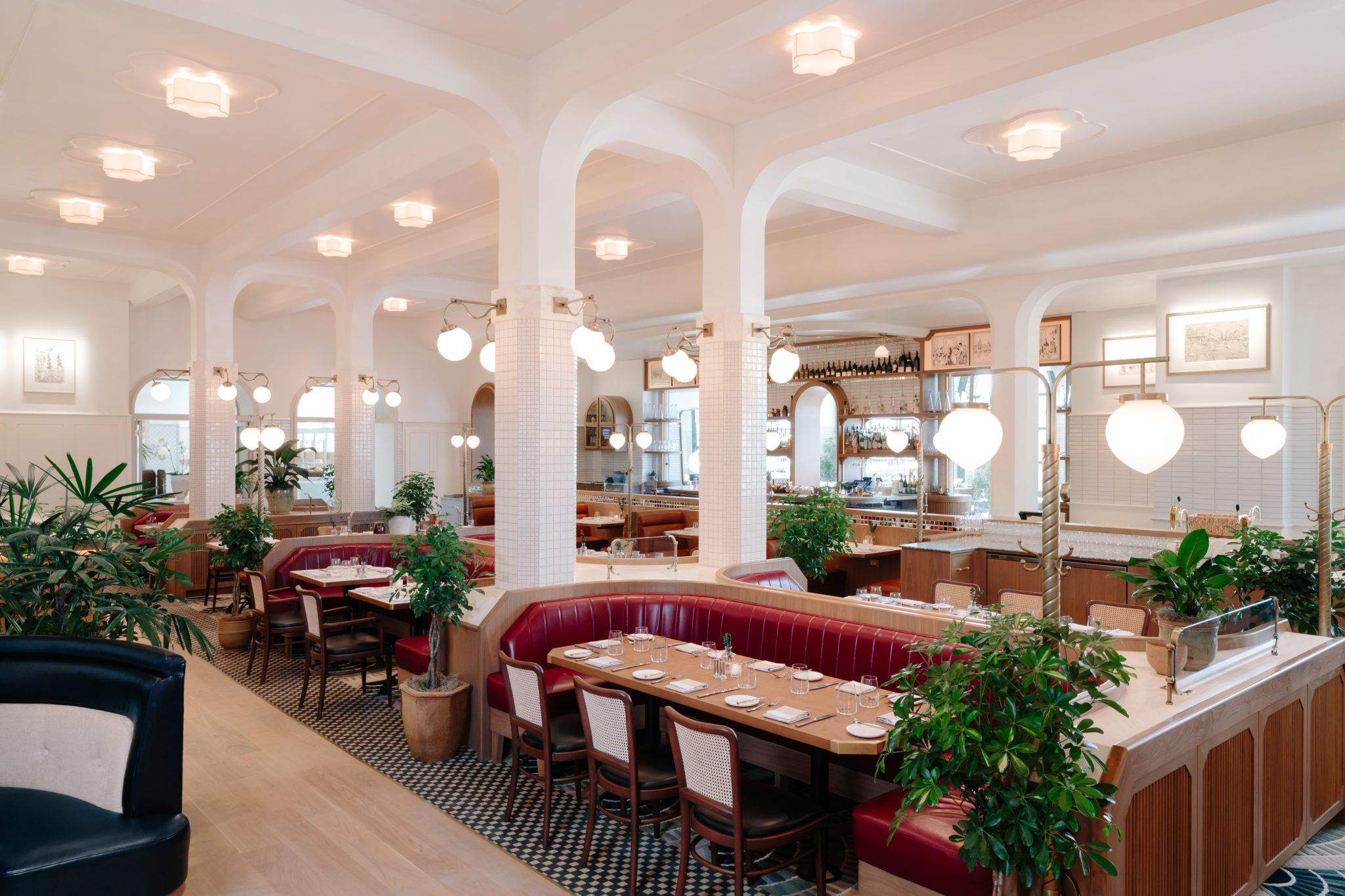 Laurel Brasserie & Bar restaurant space