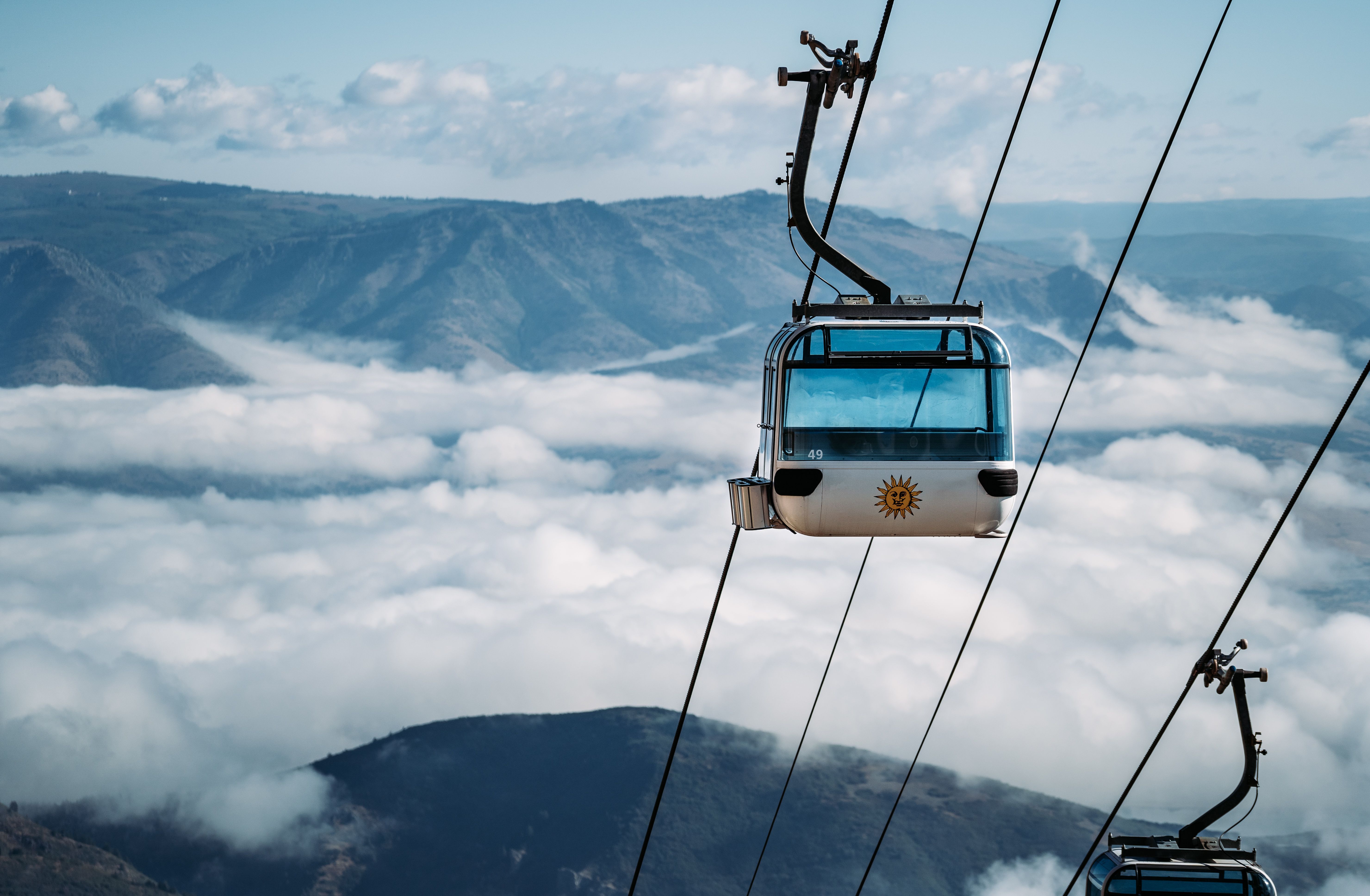 Gondola at Snowbasin Resort