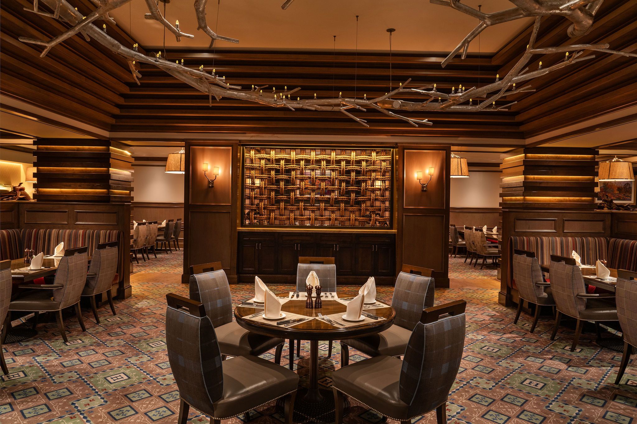 Seating at Lucky H Buffet