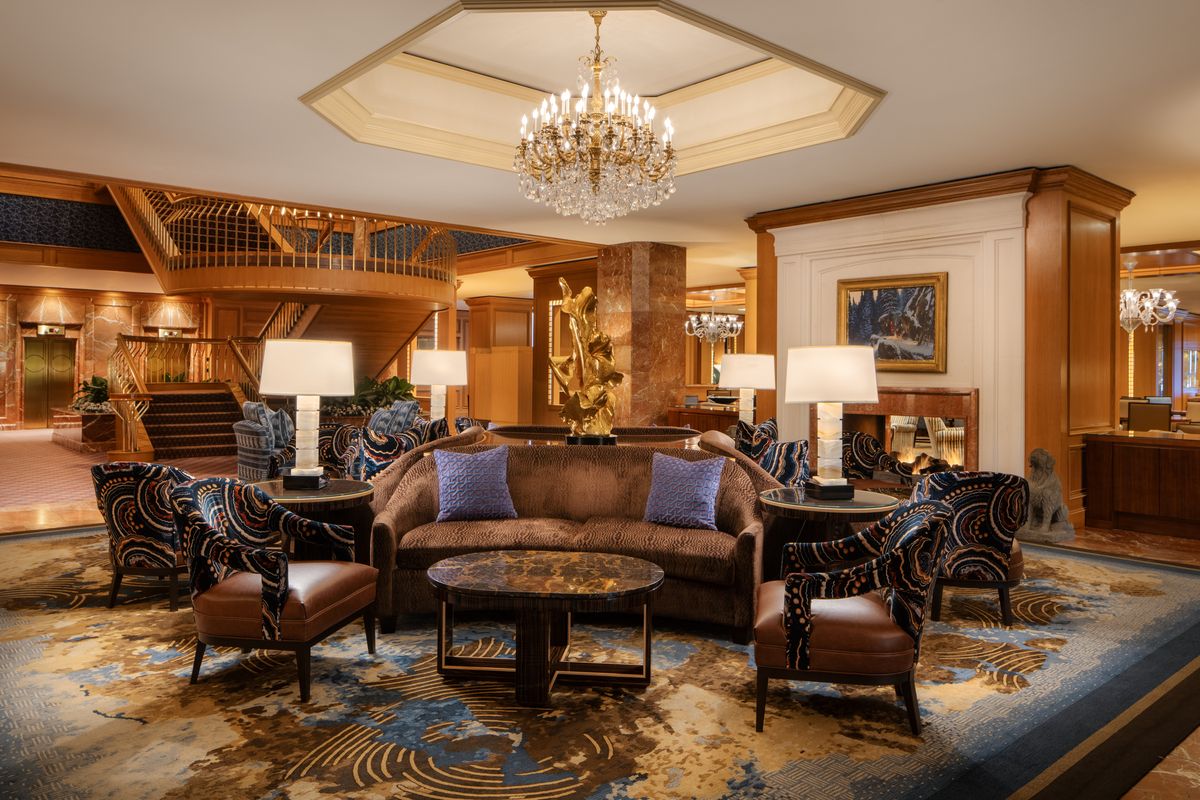 Little America Hotel Lobby